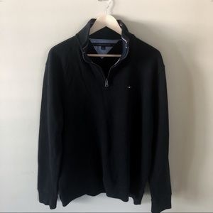 Tommy Hilfiger Black Quarter Zip